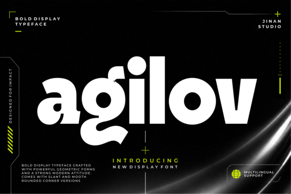 Agilov: Bold Geometry Meets Organic Flow