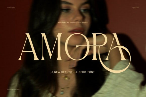 Amora: High-Contrast Serif for Modern Luxury