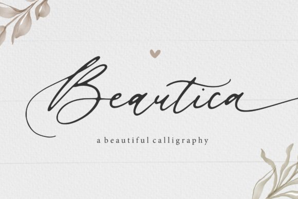 Beautica Beautiful Calligraphy