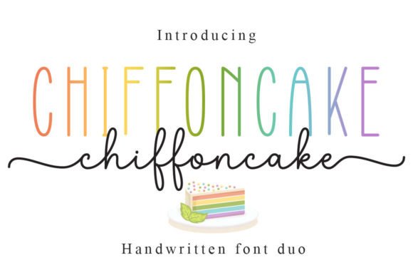 Chiffoncake Duo: A Refined Sans + Script Pair