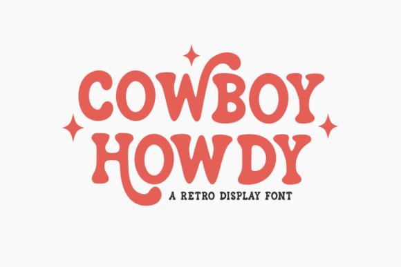 Cowboy Howdy: Where Handcrafted Typography Meets Timeless Storytelling