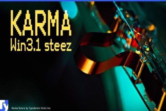 Karma: A Modern Pixel Font with Purpose
