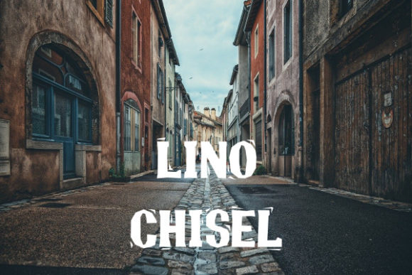 Lino Chisel: A Distinctive Display Font for Modern Design