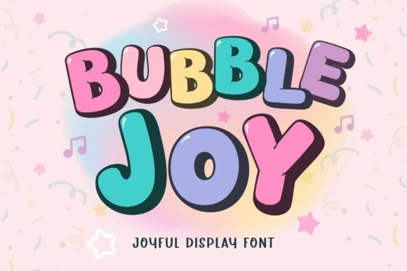Meet Bubble Joy: The Playful, Practical Font That Layers Like Magic