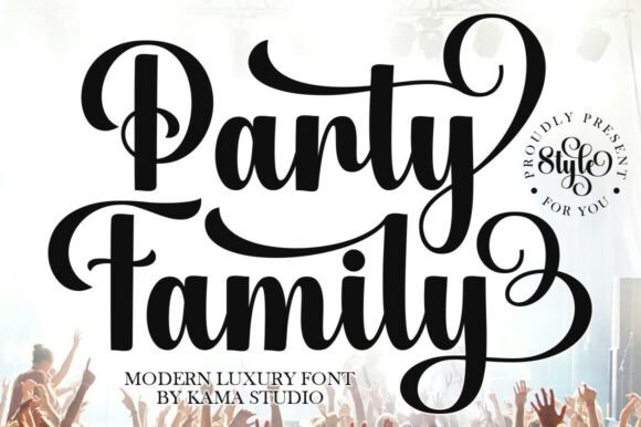 Party Family Typeface