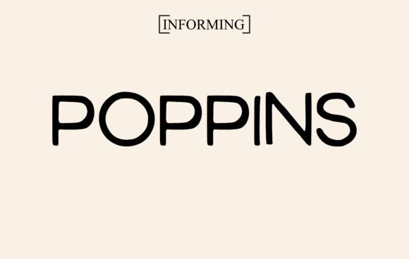 Poppins: A Versatile, Modern Typeface for Real Work