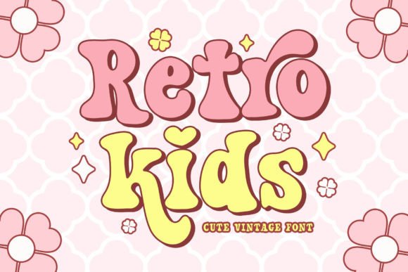 Retro Kids: A Playful Serif for Timeless Charm