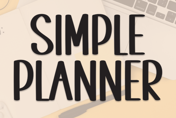 Simple Planner: A Handwritten Font with Serious Design Impact