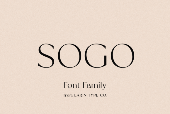 Sogo: The Balanced Sans Serif That Elevates Clarity and Character