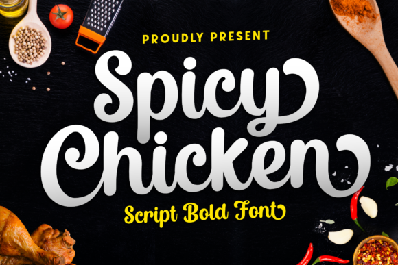 Spicy Chicken: Where Charm Meets Elegance in Type