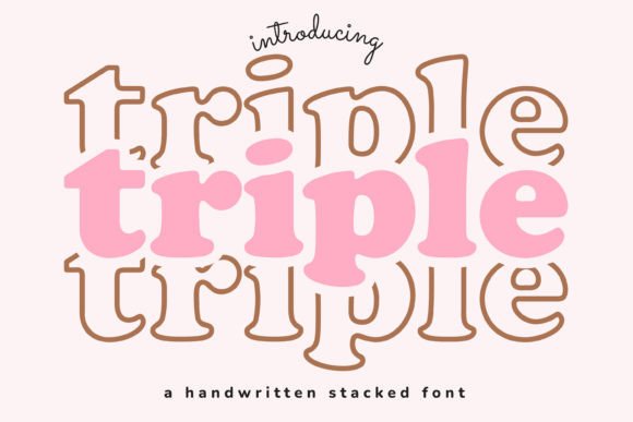 Triple: The Display Font That Transforms Visual Communication