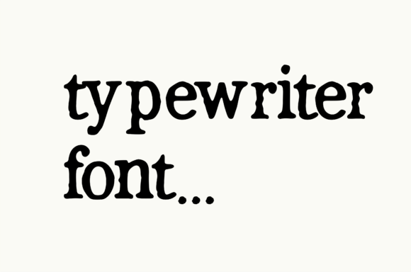 Typewriter: The Soul of Analog in Digital Design